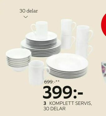 XXXLutz Komplett servis erbjuda