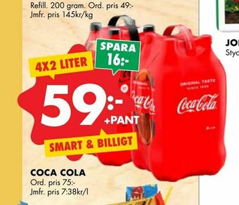 ÖoB Coca cola erbjuda