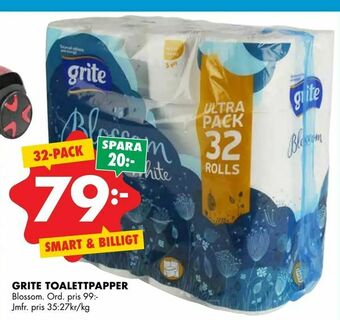 ÖoB Grite toalettpapper erbjuda