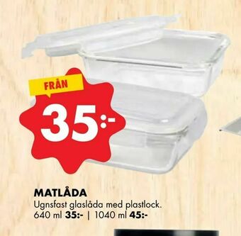 ÖoB Matlåda erbjuda