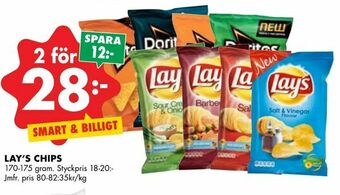 ÖoB Lay's chips erbjuda