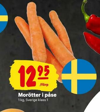 City Gross Morötter i påse erbjuda