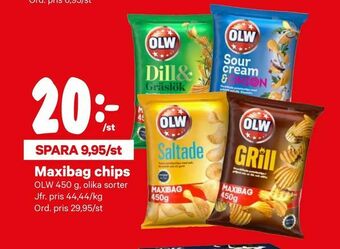 City Gross Maxibag chips erbjuda