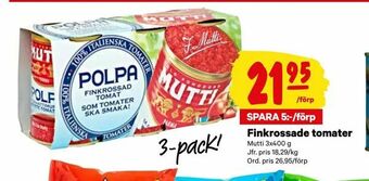 City Gross Finkrossade tomater erbjuda