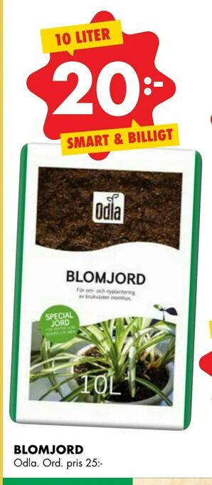 ÖoB Blomjord erbjuda