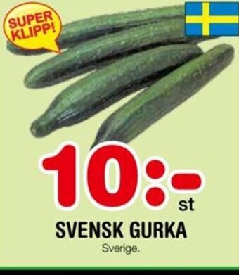 Nya Pulsen SVENSK GURKA erbjuda