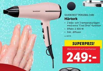 Lidl Hårtork erbjuda