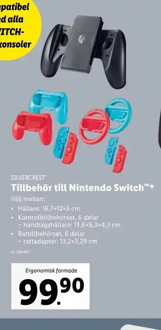 Lidl Tillbehör till nintendo switch erbjuda