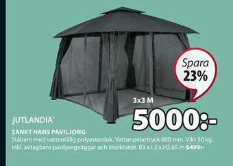JYSK Sankt hans paviljong erbjuda