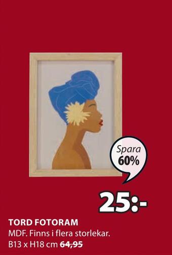 JYSK Tord fotoram erbjuda