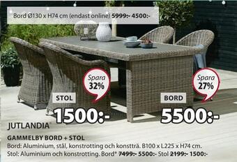 JYSK Stol erbjuda