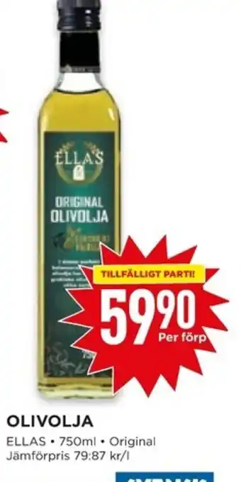 Willys OLIVOLJA ELLAS erbjuda