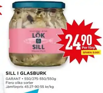 SILL I GLASBURK GARANT