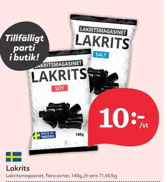 Lakrits Lakritsmagasinet