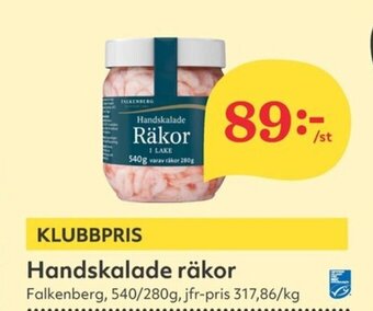 Hemköp Handskalade räkor erbjuda