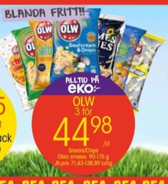 EKO Olw chips erbjuda