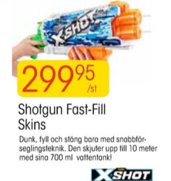 EKO X-shot vattenpistol erbjuda