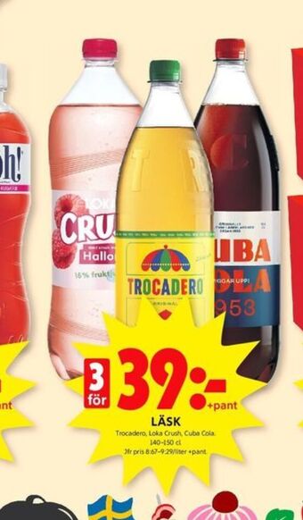 ICA Kvantum Hallon läskedryck erbjuda