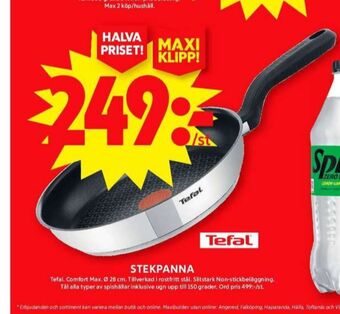 ICA Maxi Tefal stekpanna erbjuda