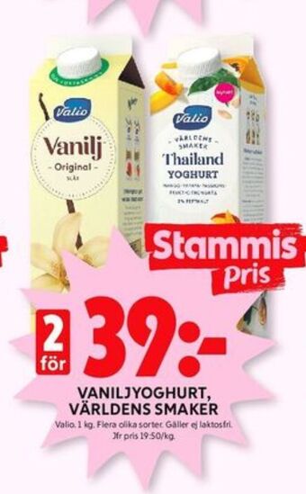 ICA Kvantum Valio yoghurt erbjuda
