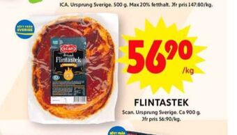 ICA Maxi Scan flintastek erbjuda