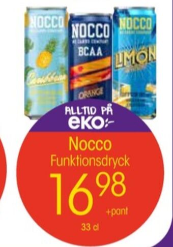 EKO Caribbean energidryck erbjuda