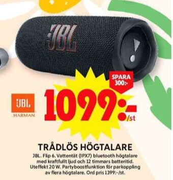 ICA Maxi Jbl högtalare erbjuda