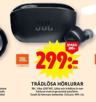 ICA Maxi Jbl headset erbjuda