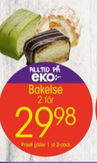 EKO Eko butiksbakat kaffebröd erbjuda