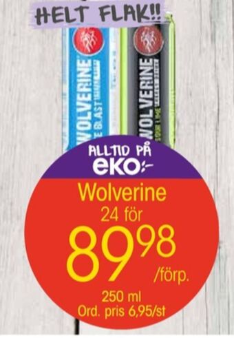 EKO Wolverine energidryck erbjuda