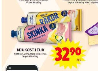 ICA Maxi Fjällbrynt mjukost erbjuda