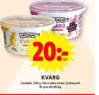 ICA Maxi Lindahls kvarg erbjuda