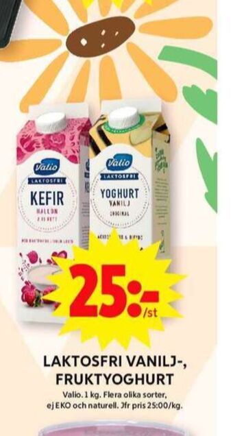 ICA Maxi Valio yoghurt erbjuda
