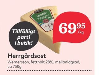 Hemköp Wernerssons herrgård erbjuda