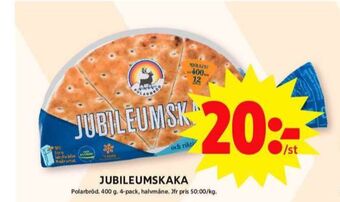 ICA Maxi Jubileumskaka vetekakor erbjuda