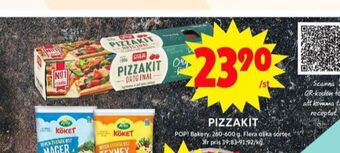 ICA Maxi Pop pizza kit erbjuda