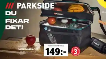 Lidl Parkside kylväska erbjuda