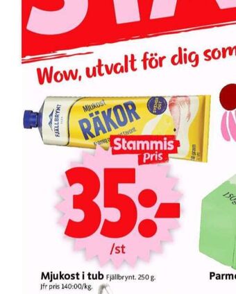 ICA Supermarket Fjällbrynt mjukost erbjuda