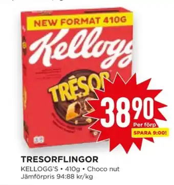 Tresor choco nut frukostprodukt