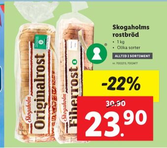 Originalrost toastbröd