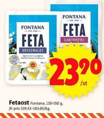 ICA Supermarket Fetaost Fontana erbjuda