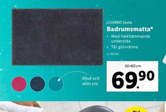 Lidl Badrumsmatta erbjuda