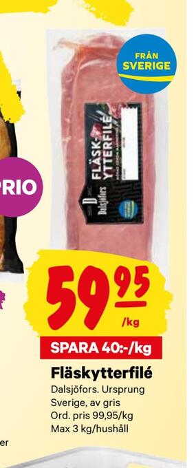 City Gross Fläskytterfilé erbjuda