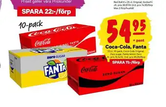 City Gross Coca-cola, fanta erbjuda