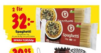 City Gross Spaghetti erbjuda