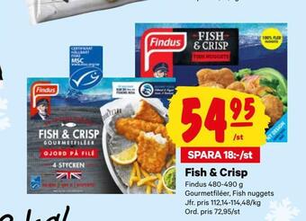 City Gross Fish & crisp erbjuda