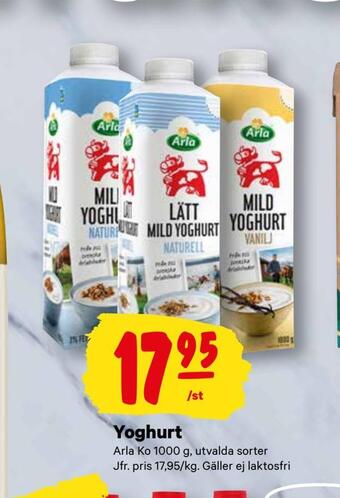 City Gross Yoghurt erbjuda