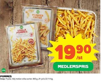 Coop Daglivs Pommes erbjuda