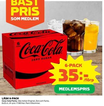 Coop Daglivs Läsk 6-pack erbjuda