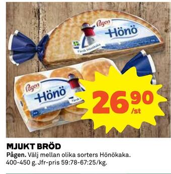 Coop Konsum Mjukt bröd erbjuda